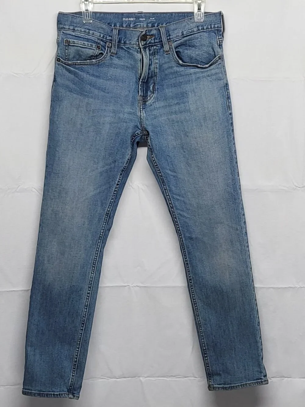 Old Navy Jeans Built In Flex Slim Fit Mens 32 X 28 (Tag32X30) Blue Denim Pants